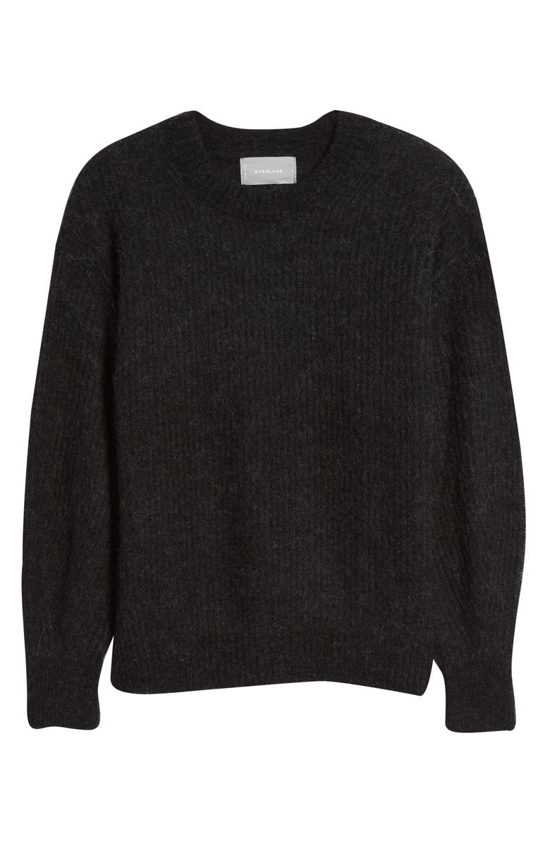 Everlane The Oversize Alpaca Blend Crewneck Sweater, Main, color, 
