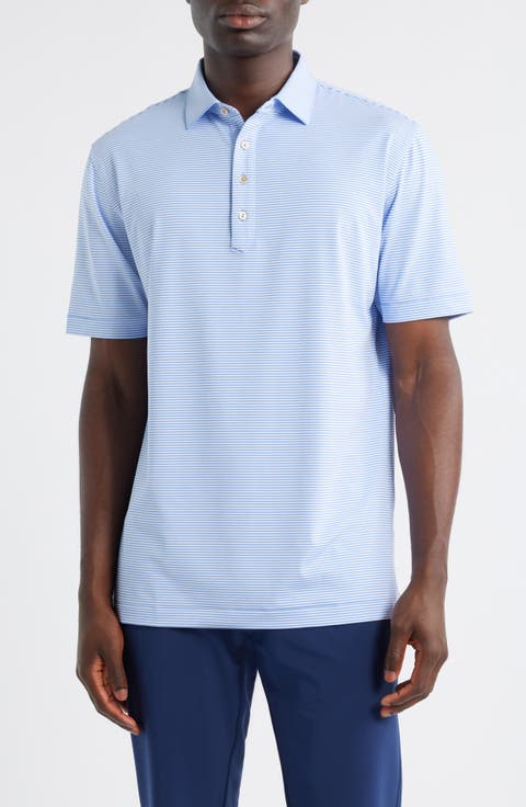 Lawson Stripe Performance Jersey Polo