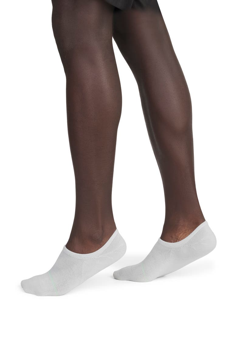 Solid Lightweight Merino Wool Blend No-Show Socks, Alternate, color, VAPOR GREY