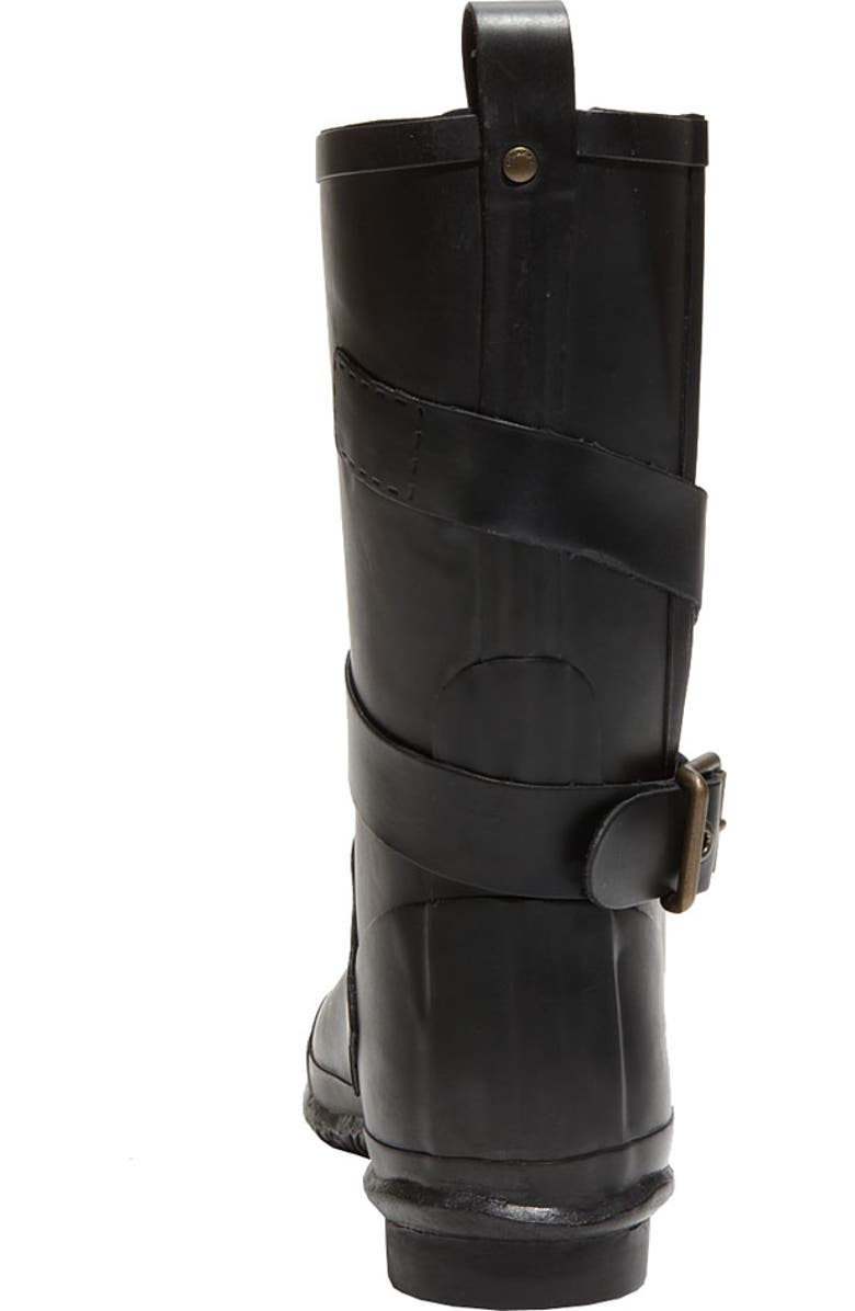 Burberry Buckled Rain Boot, Alternate, color,
