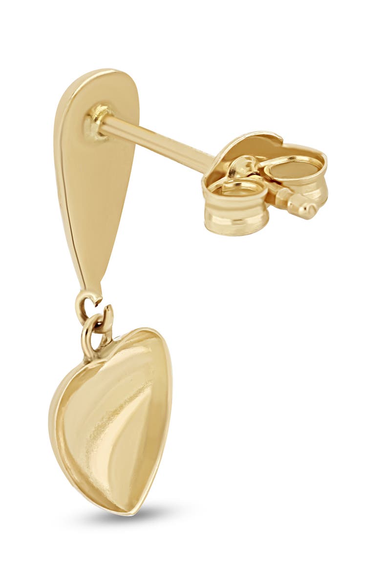 Bony Levy 14K Gold Heart Drop Earrings, Alternate, color, 14Ky