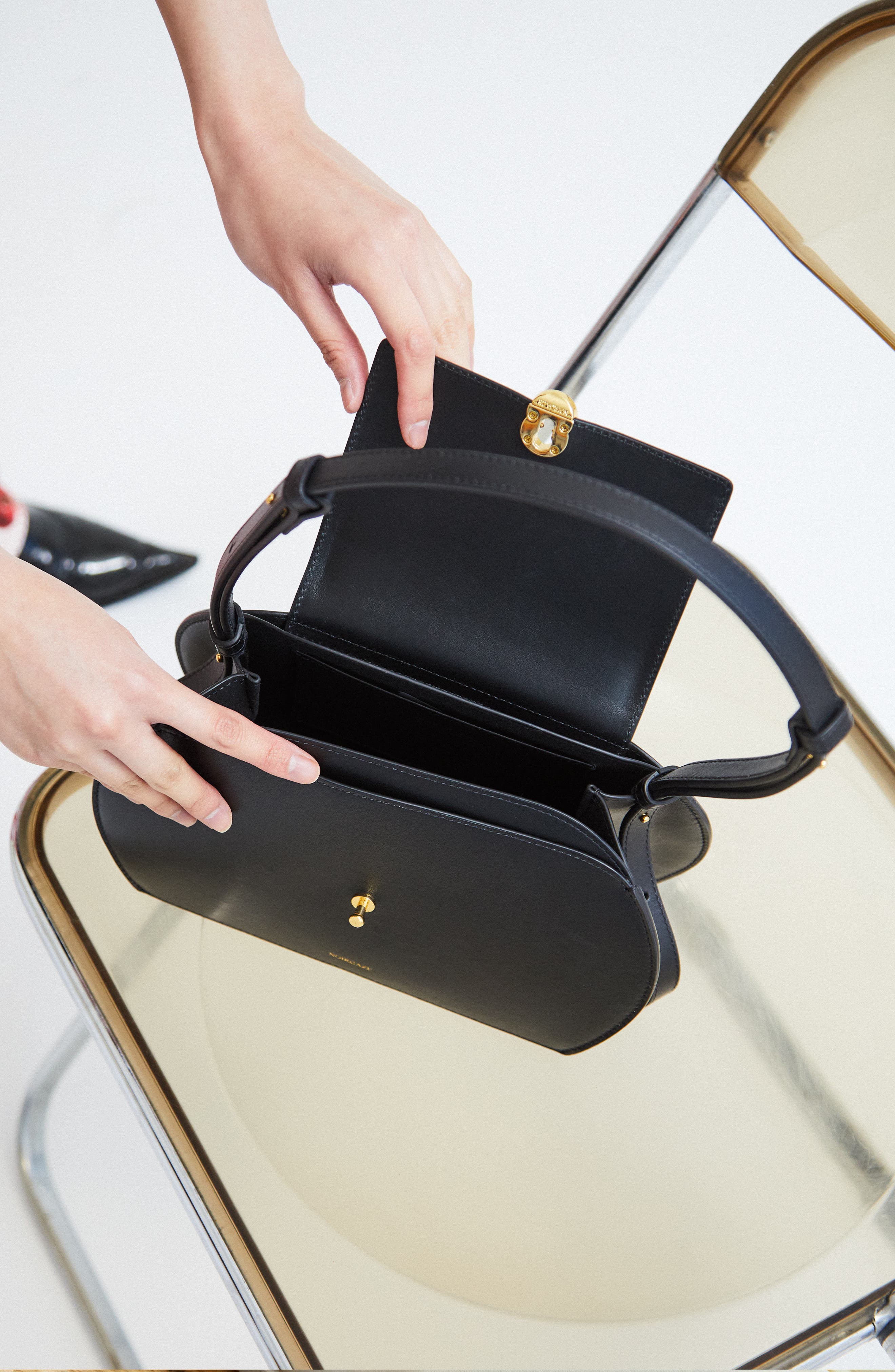 NOIRGAZE Fei Bag, Alternate, color, Noir