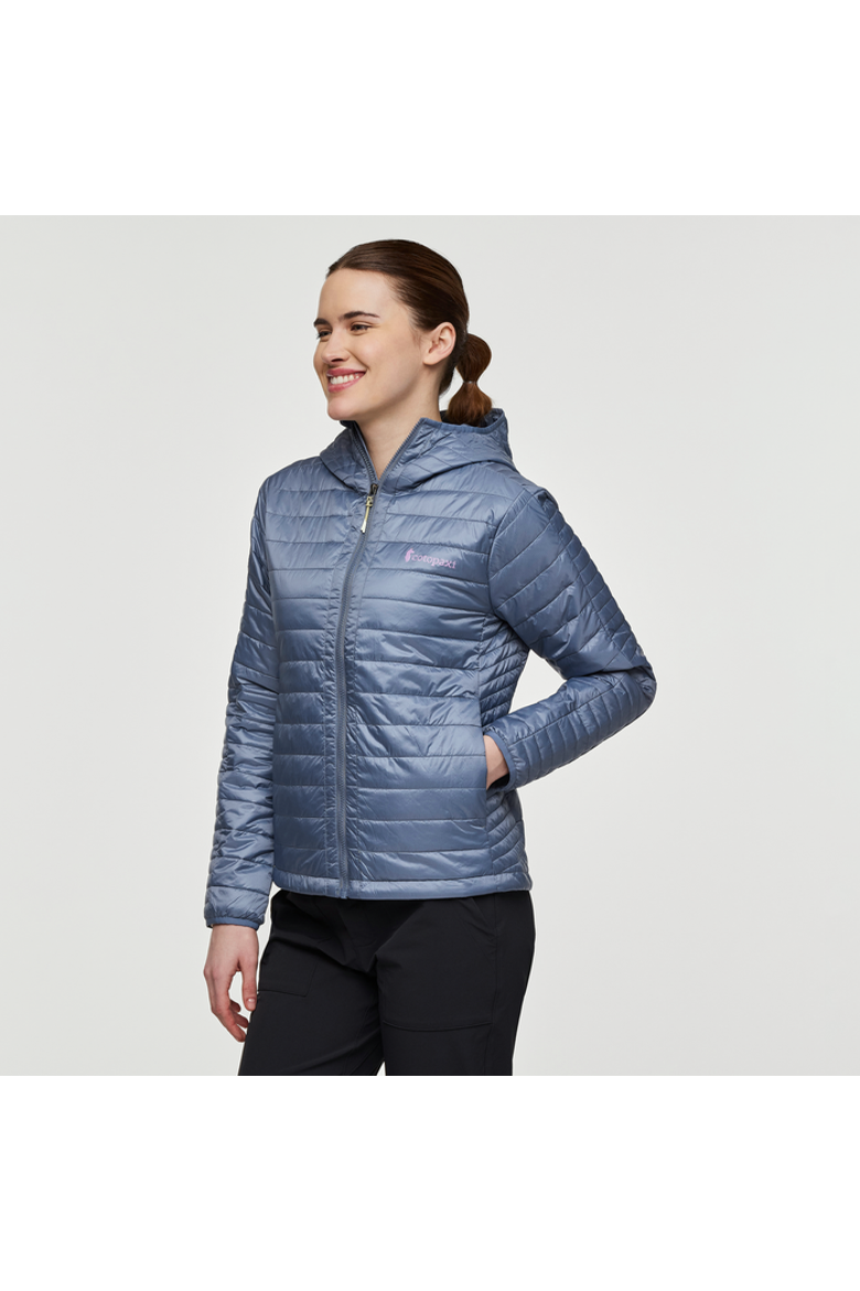 Capa Insulated Hooded Jacket - Women's, Alternate, color, Tempest