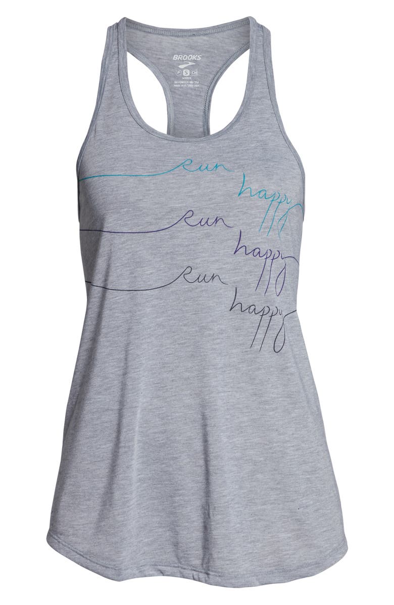 Brooks Distance Graphic Tank Top, Alternate, color, 