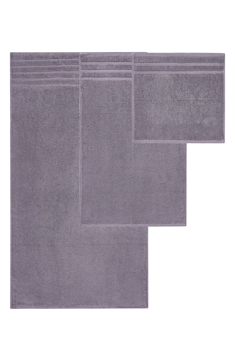 Modern Threads Yard Dyed 6-Piece Towel Set, Alternate, color, Grey Lavender