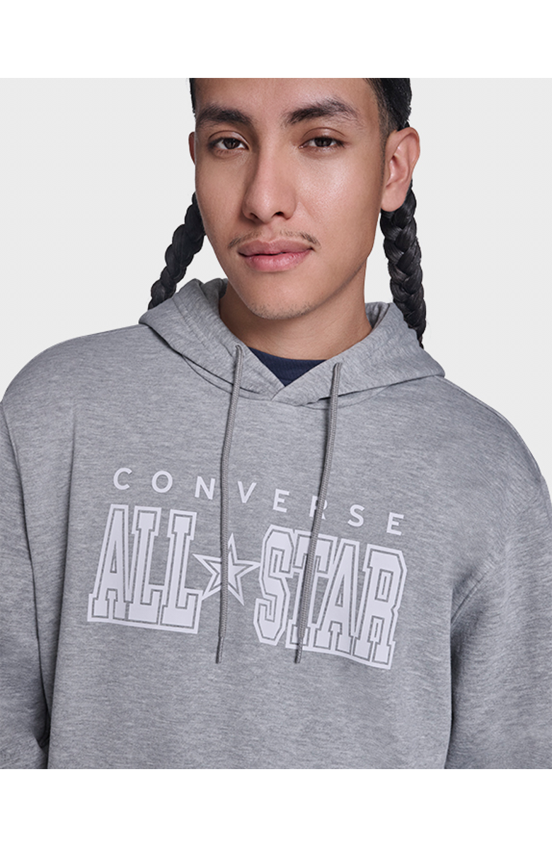 Converse All Star Pullover Hoodie, Alternate, color, Vintage Grey Heather