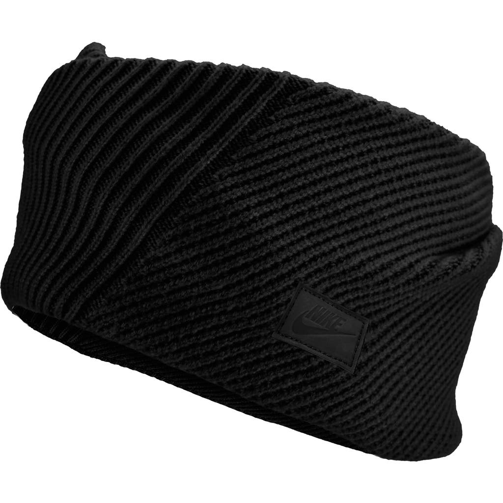Nike City Knit Headband In Black