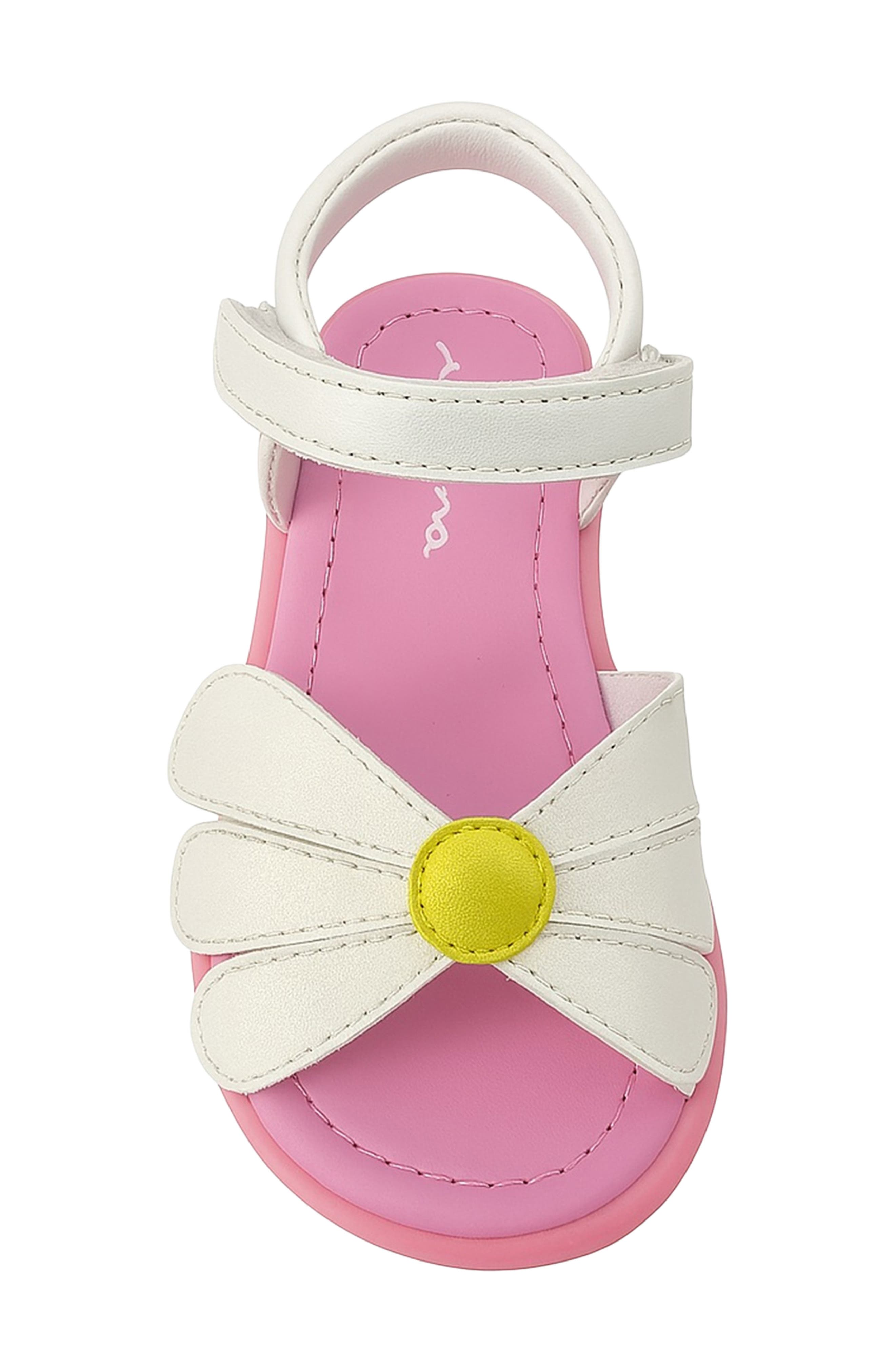 Nina Kids' Cristle Sandal, Alternate, color, White