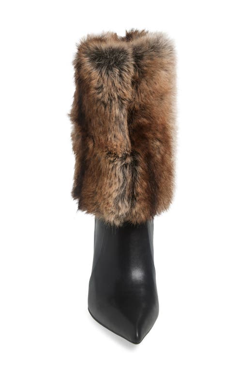JEFFREY CAMPBELL JEFFREY CAMPBELL THERMAL FAUX FUR CUFF BOOTIE