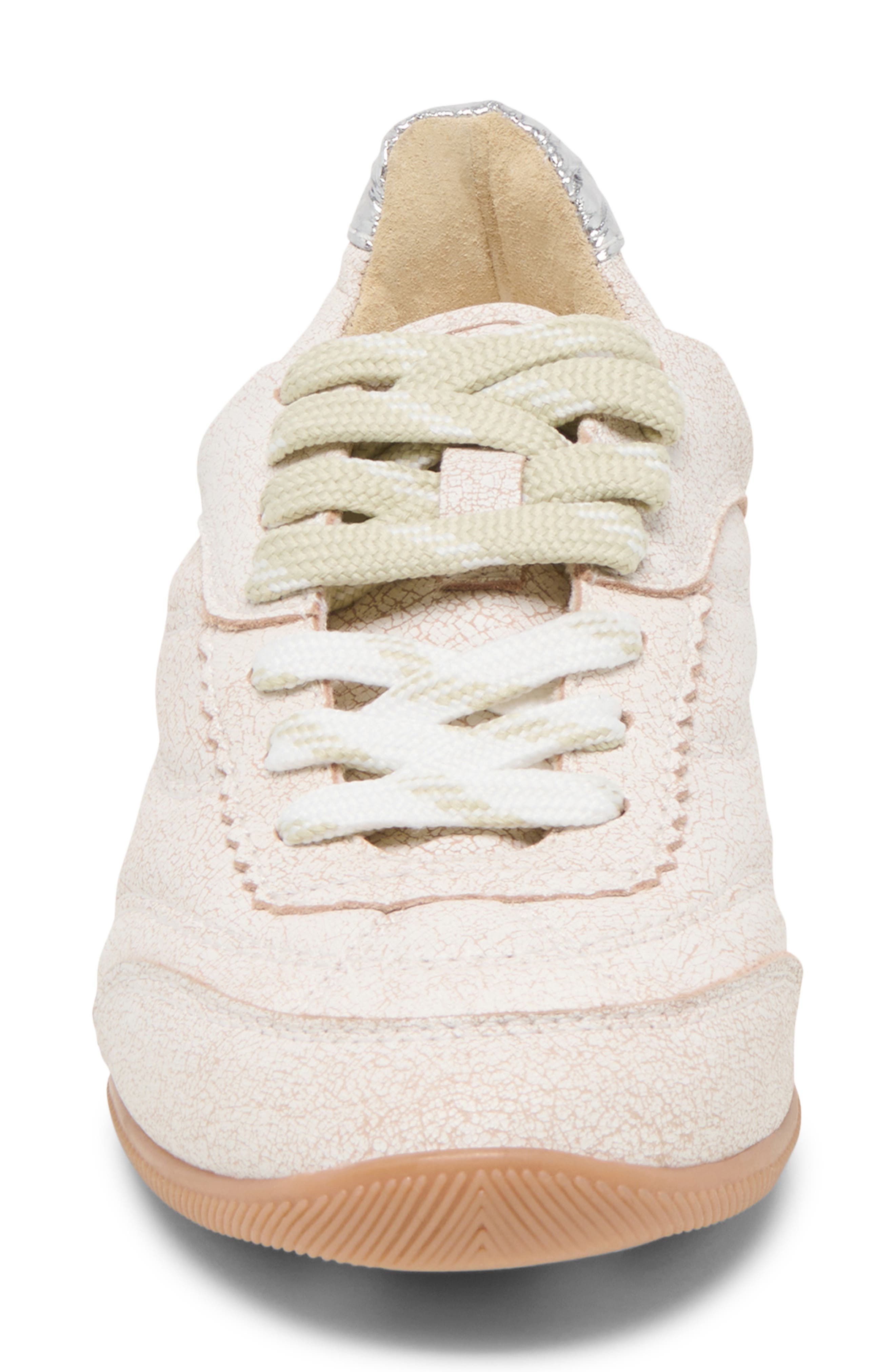 Dolce Vita Laini Sneaker, Alternate, color, Off Whitecrackled Leather