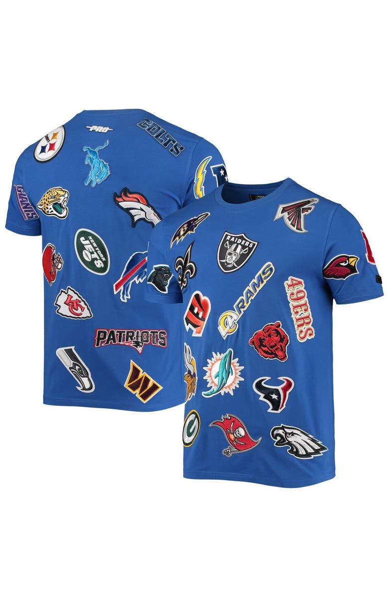 PRO STANDARD Men's Pro Standard Royal NFL League Wordmark T-Shirt, Main, color, Royal