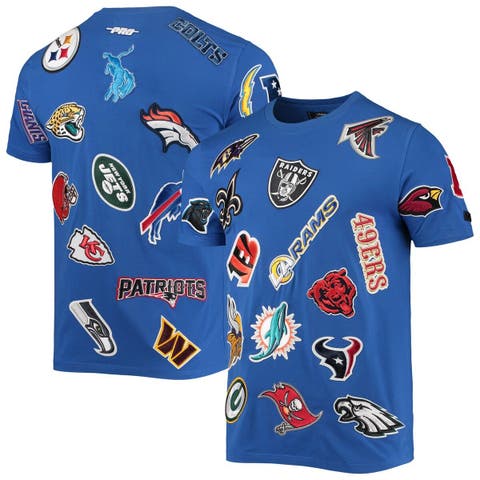 Men's Pro Standard Royal NFL League Wordmark T-Shirt