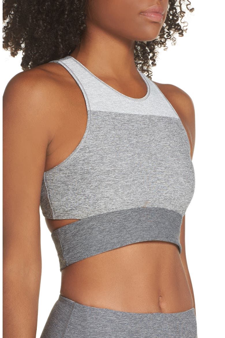 Tri-Tone Slashback Crop Top, Alternate, color, DOVE/ ASH/ GRAPHITE