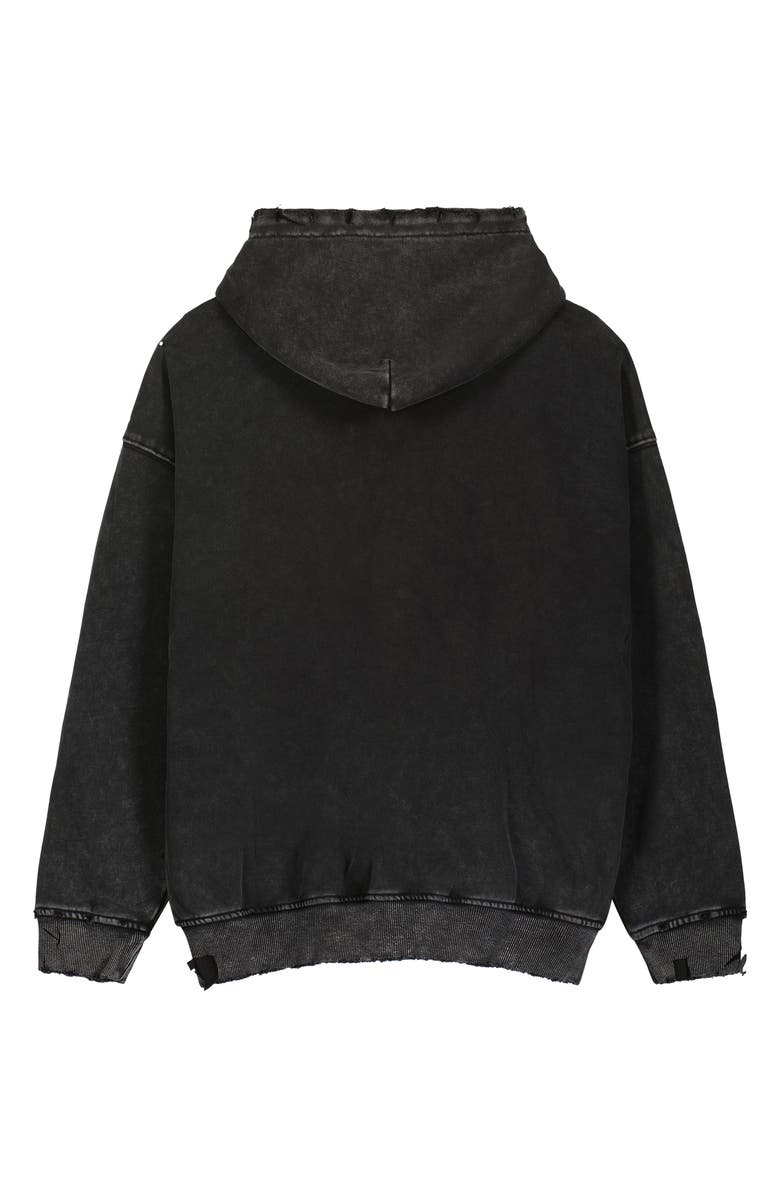 Rolling Loud Tour Dept Cotton Graphic Hoodie, Alternate, color, Washed Black