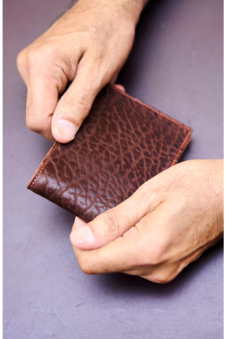 Amsterdam Compact Billfold Wallet, Alternate, color, Chocolate