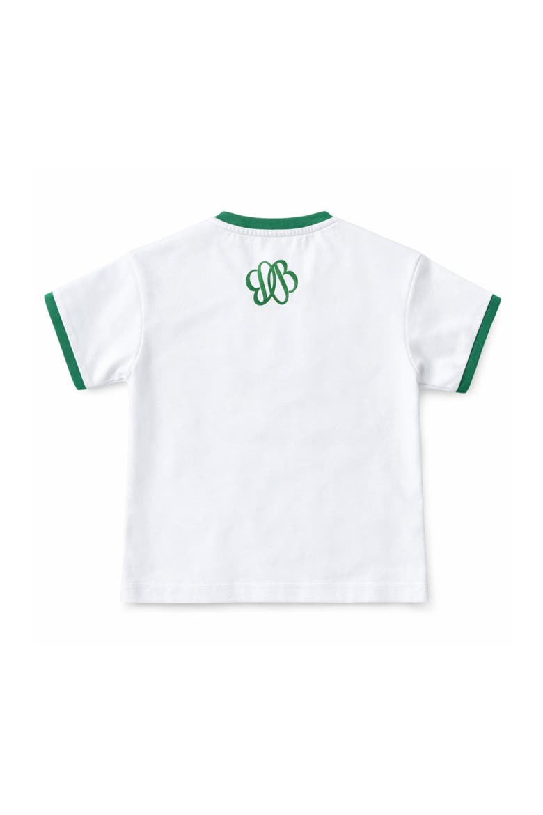 Caddie T-Shirt, Alternate, color, White/Green
