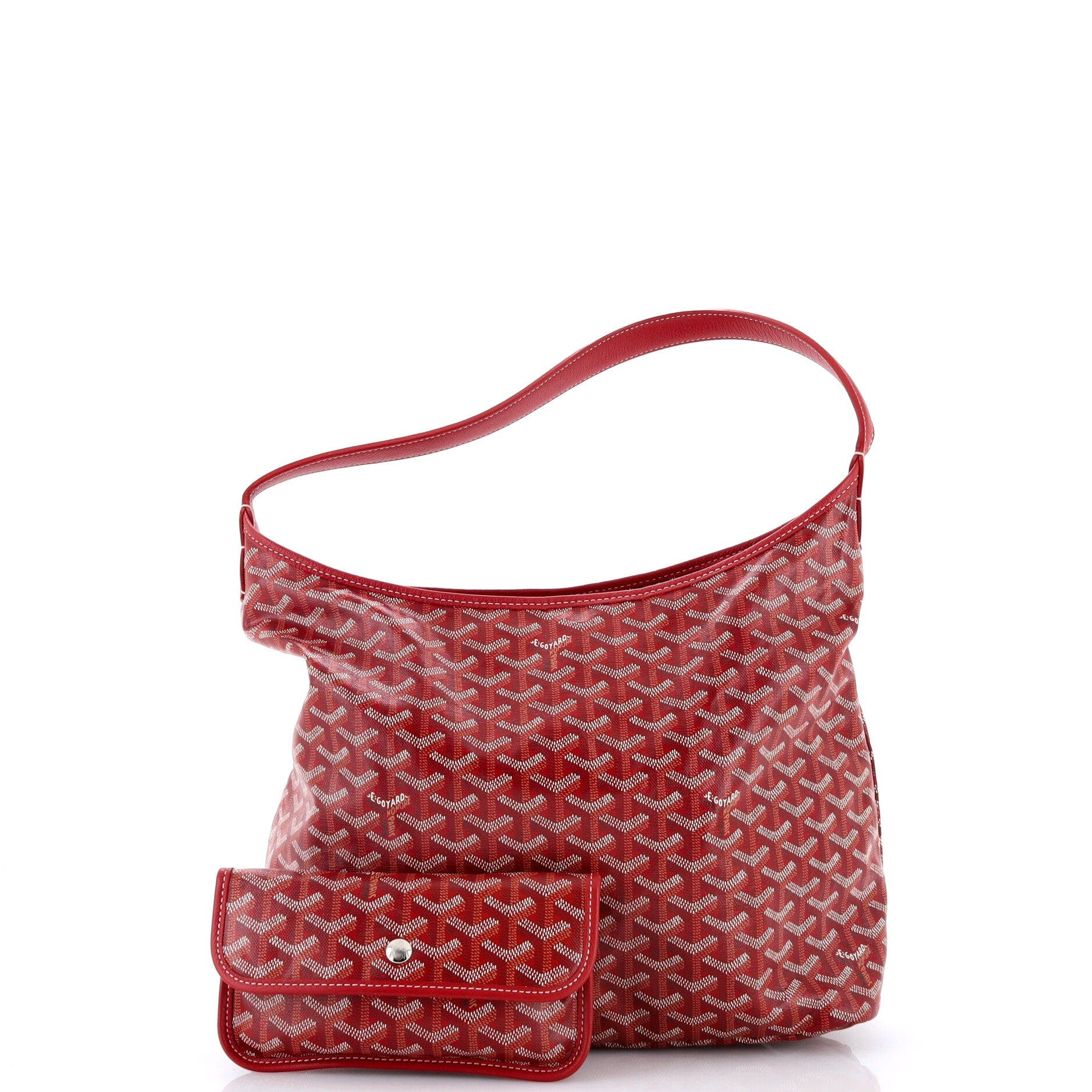 Boheme Hobo Coated Canvas, Alternate, color, Red