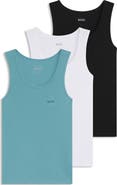 BOSS Assorted 3-Pack Classic Rib Tanks