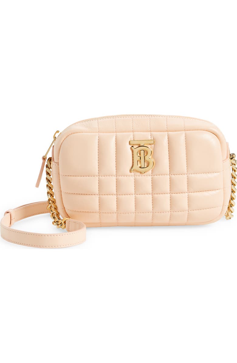 Burberry Mini Lola Quilted Leather Camera Bag, Main, color,