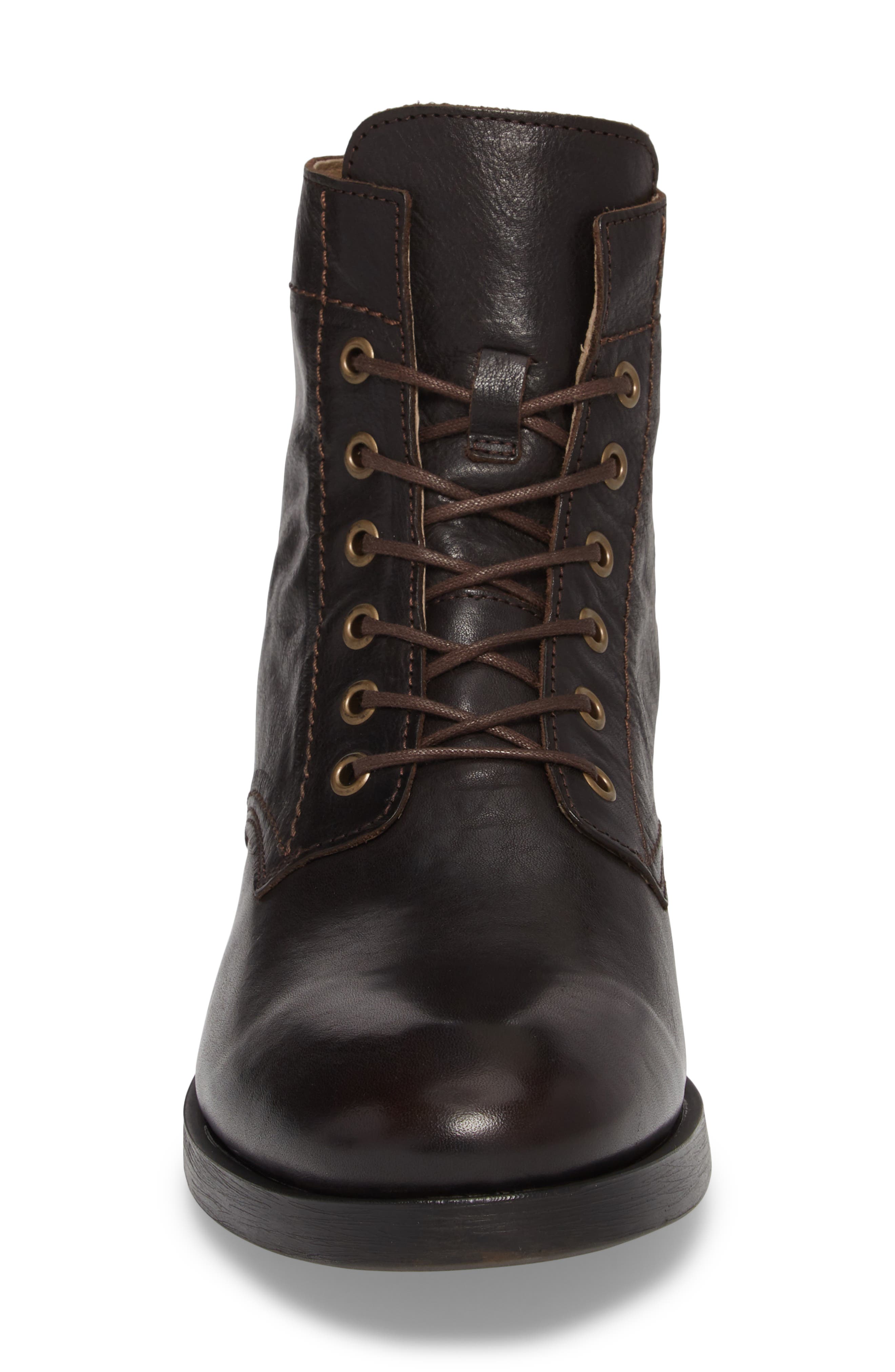 Marc Combat Boot, Alternate, color, COFFEE APSO