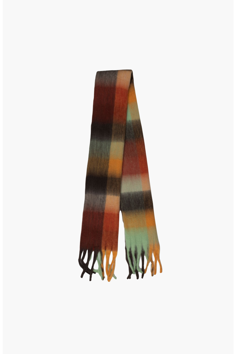 Kiki Scarf, Main, color, Brown / Orange / Green / Red