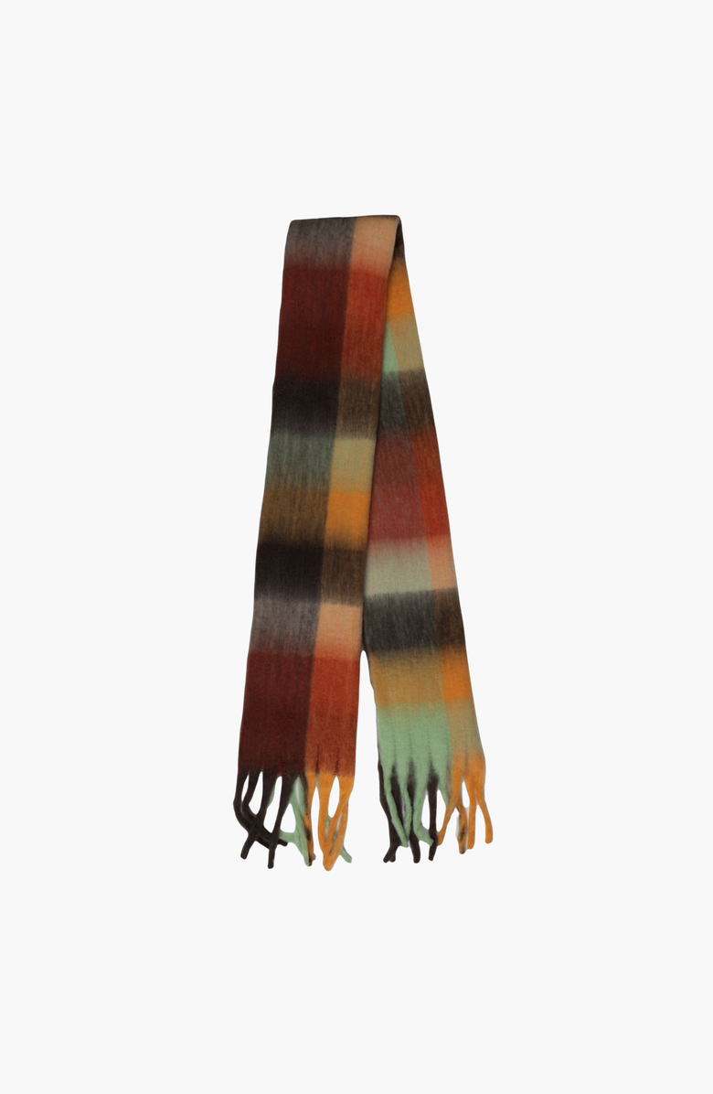 W Y E T H Kiki Scarf, Main, color, Brown / Orange / Green / Red