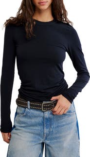 Free People So Soft Seamless Long Sleeve T-Shirt