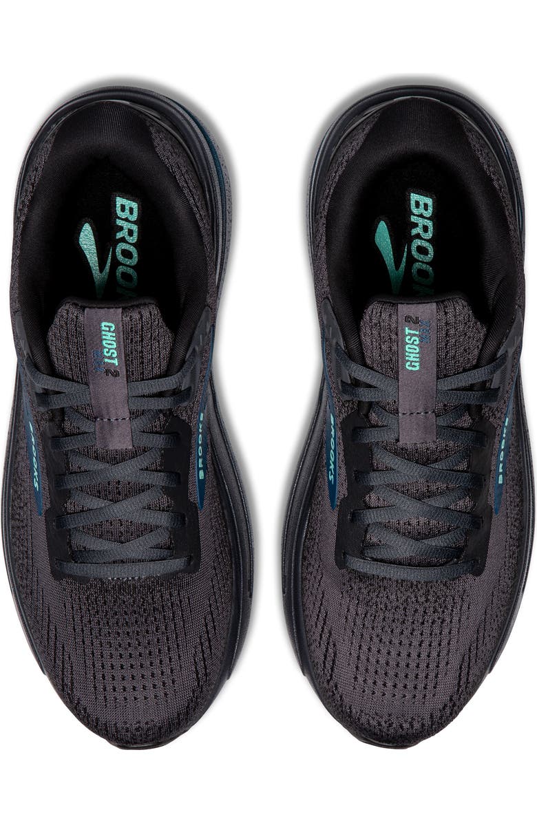 Brooks Ghost Max 2 Running Shoe, Alternate, color, Ebony/Cockatoo/Blue Sapphire