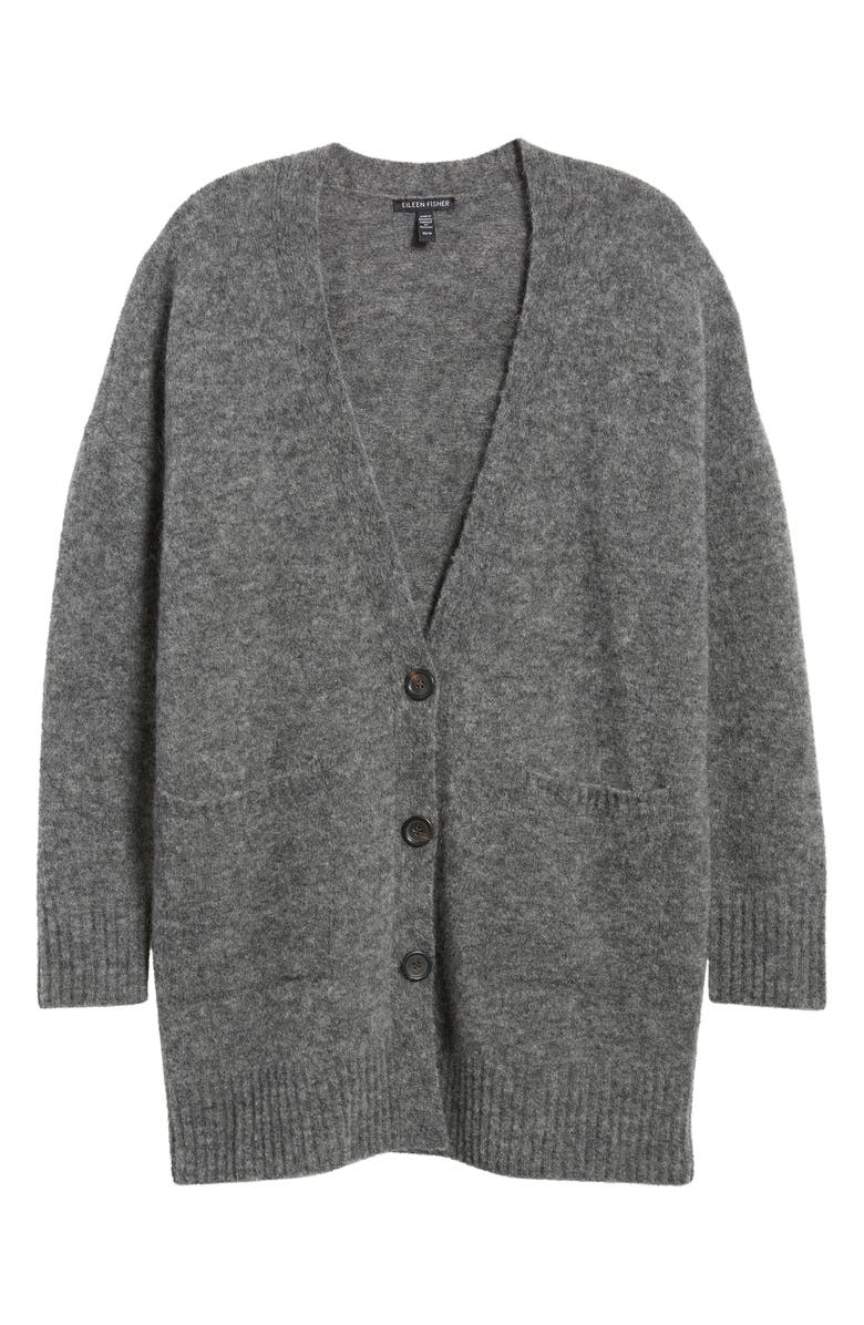 Eileen Fisher V-Neck Cardigan, Alternate, color,
