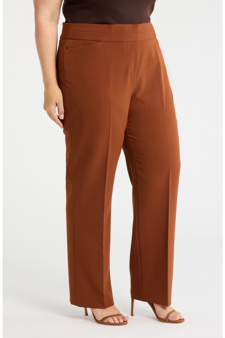 Bell Bottom Pants, Alternate, color, CINNAMON