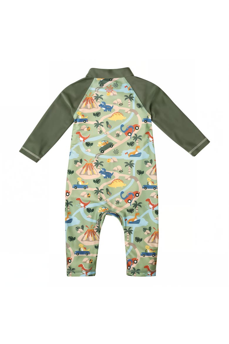 Sun & Swim Suit, Alternate, color, Dinoville