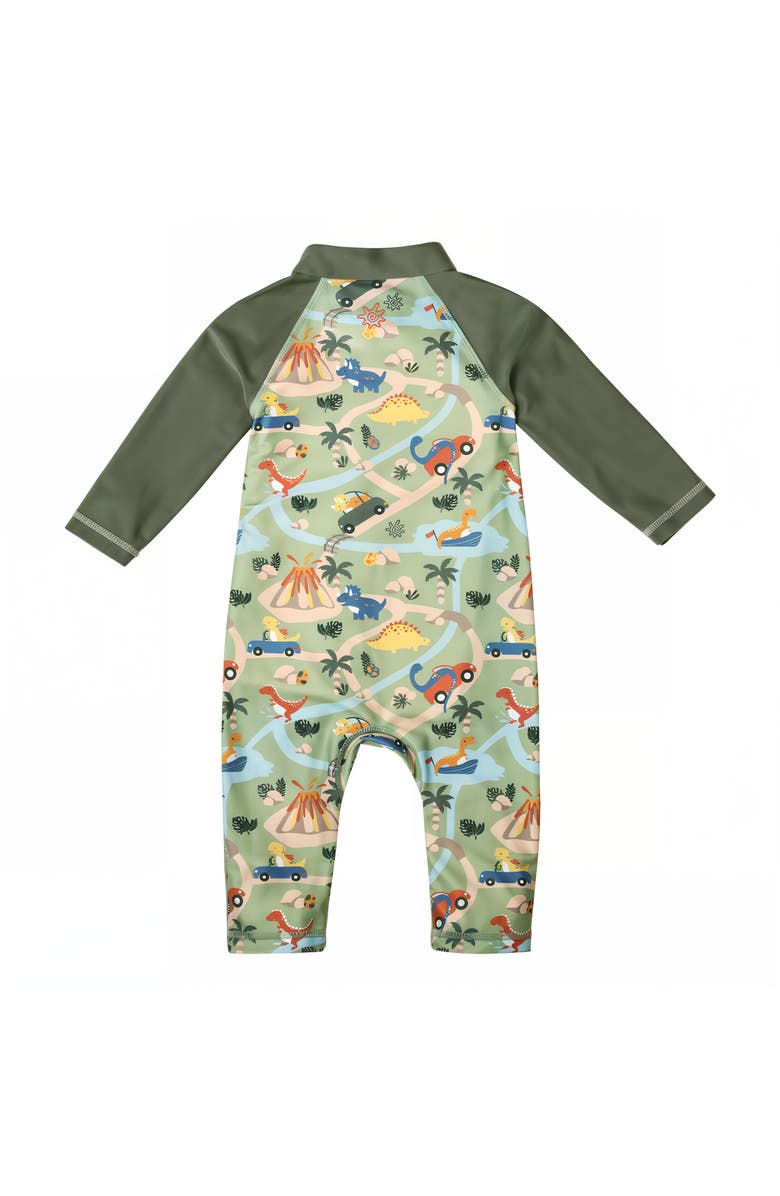 UV Skinz Sun & Swim Suit, Alternate, color, Dinoville