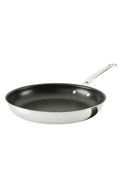 ProBond® Luxe Professional Clad Stainless Steel 12.5-Inch Nonstick Skillet