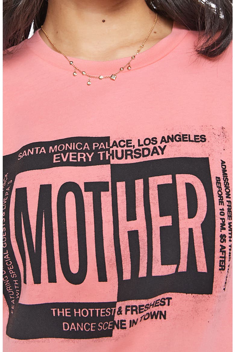 The Boxy Goodie Goodie Supima® Cotton Tee, Alternate, color, MOTHER TICKET