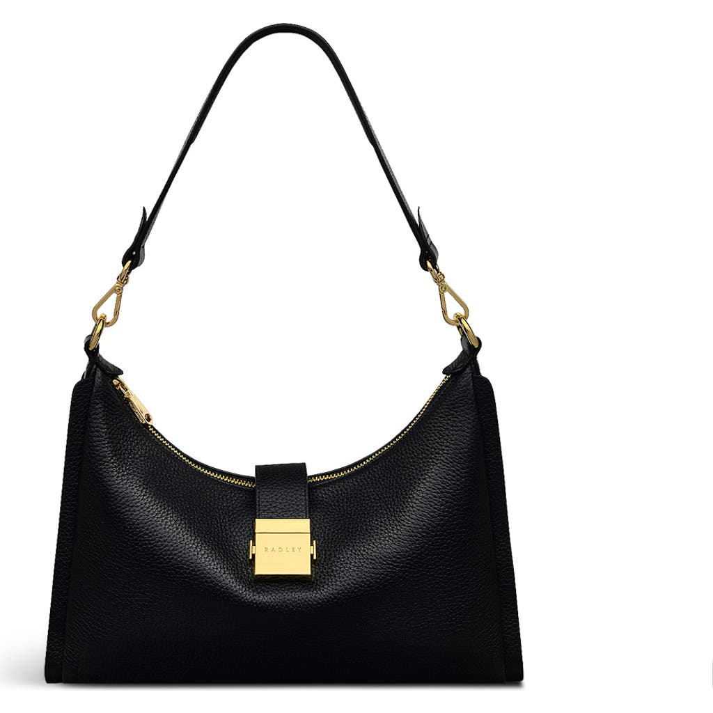 Radley London Sloane Street Medium Ziptop Shoulder Bag In Black