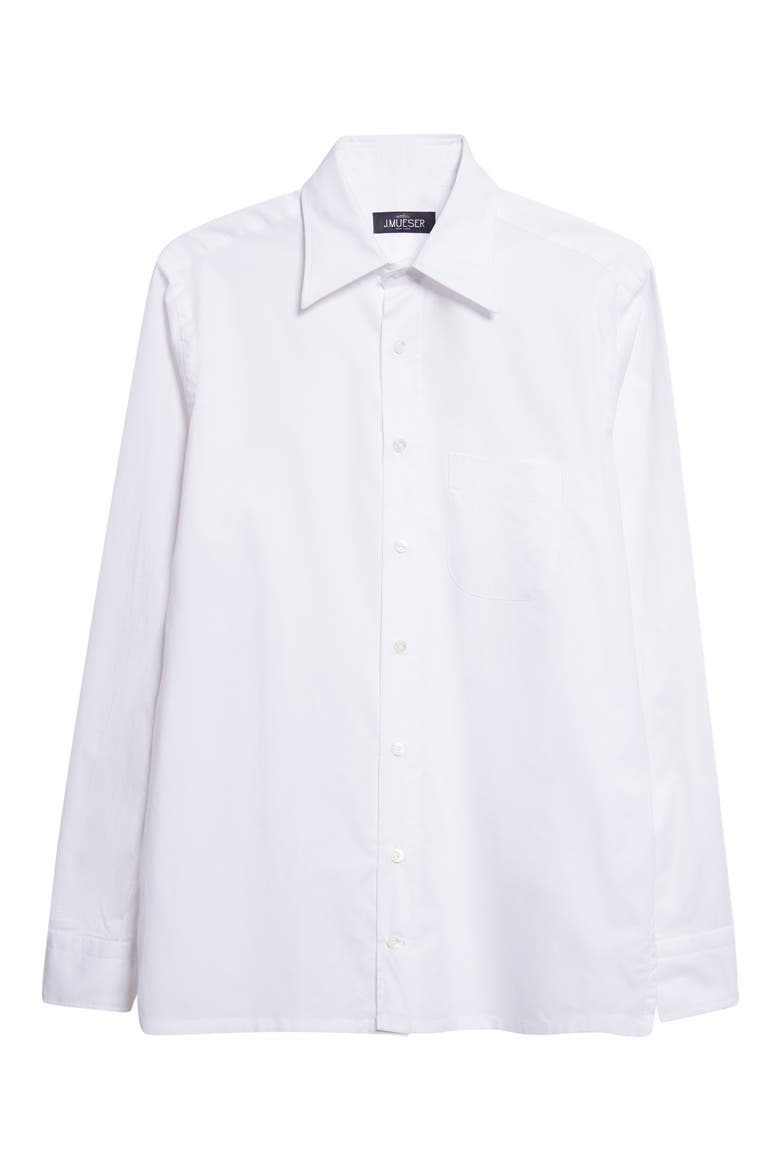 Carter Button-Up Shirt, Alternate, color, WHITE