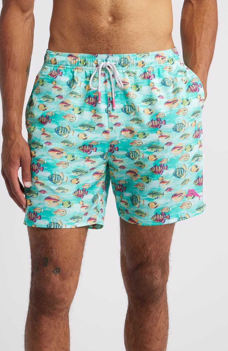 Tommy Bahama Naples Fintastic Swim Trunks, Main, color, 