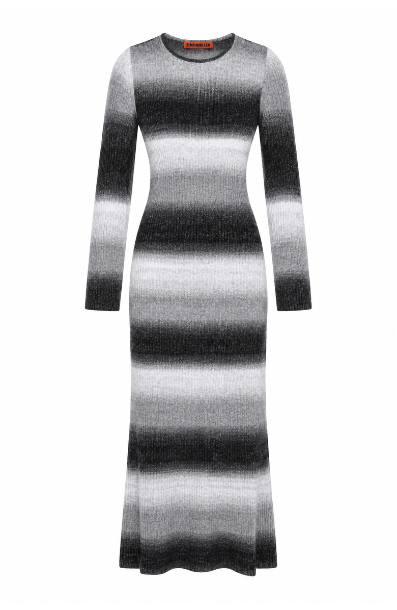SIMONMILLER Axon Dress, Main, color, Black/Macadamia Multi