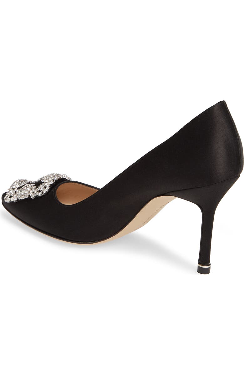 Manolo Blahnik Hangisi Pointed Toe Pump, Alternate, color,