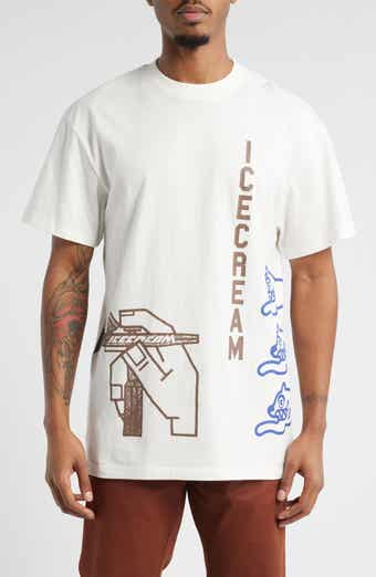 ICECREAM Oversize Spray Graphic T-Shirt