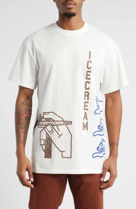 ICECREAM Oversize Spray Graphic T-Shirt