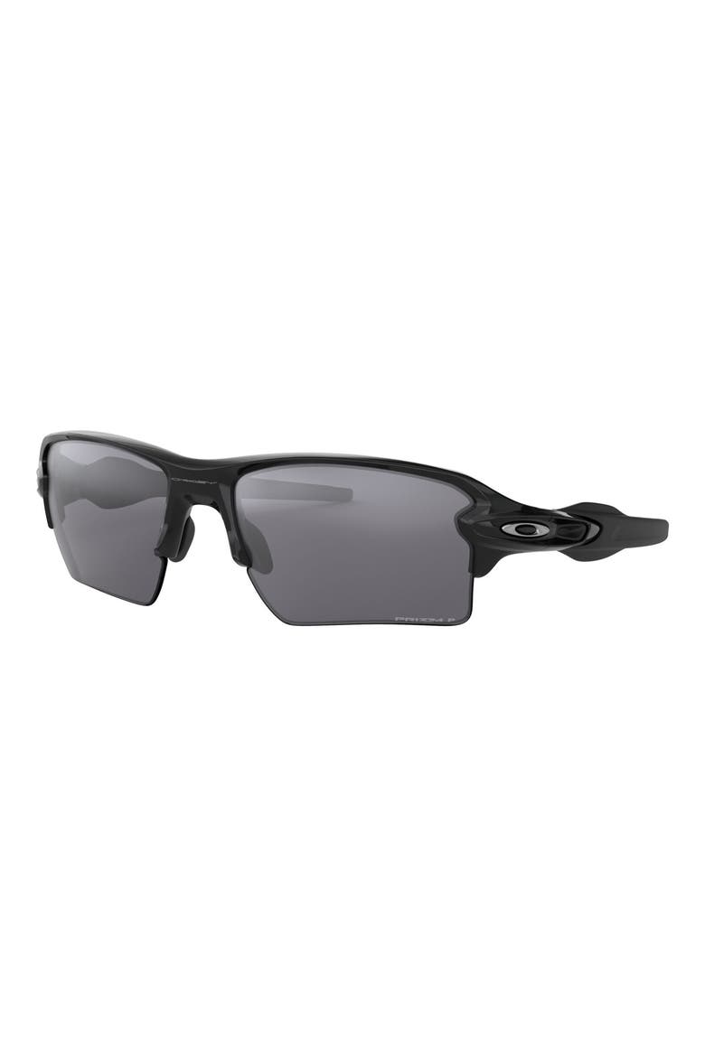 Flak® 2.0 XL 59mm Prizm™ Polarized Wrap Sunglasses, Alternate, color, BLACK