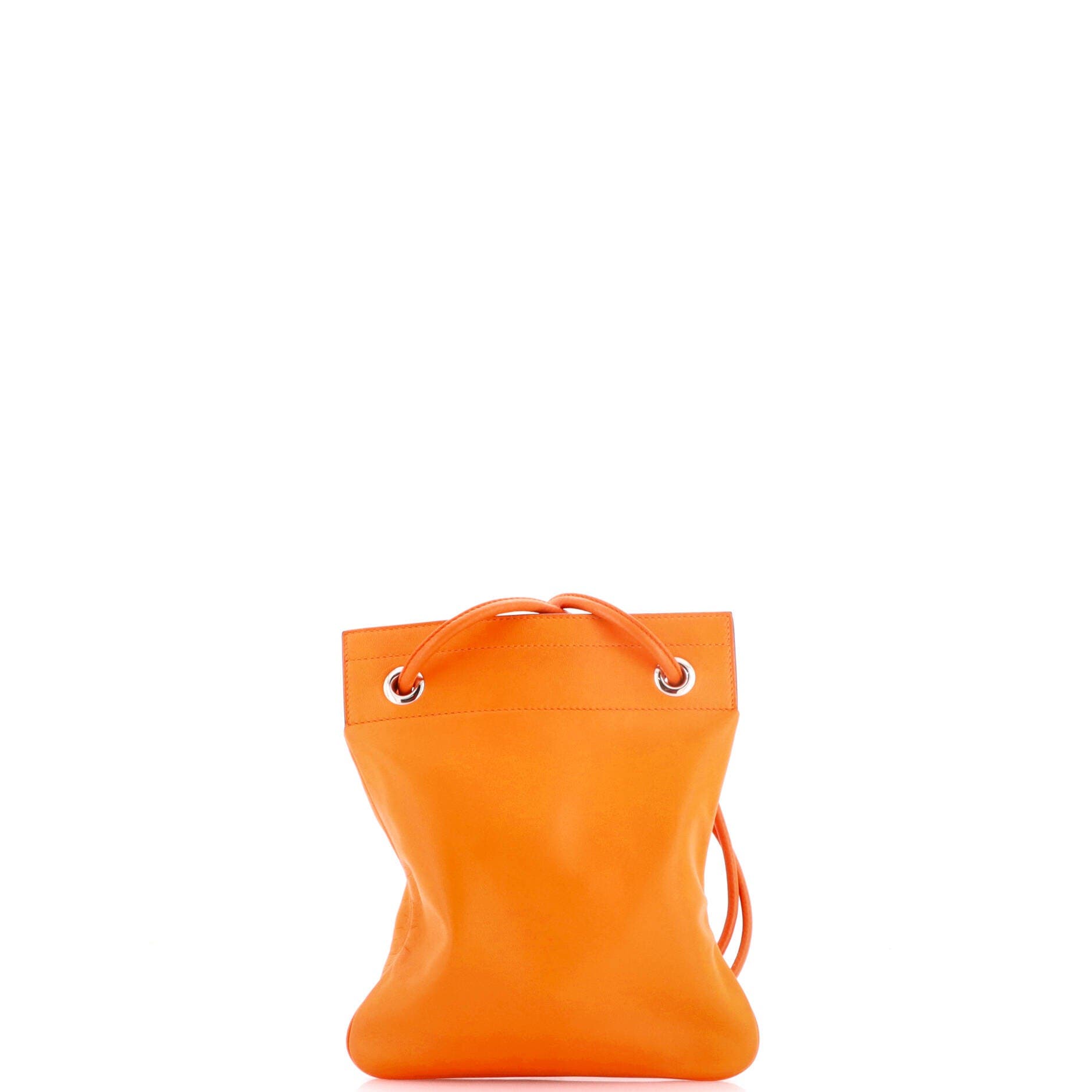 Aline Bag Milo Lambskin and Swift Mini, Alternate, color, Orange