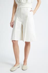 3.1 Phillip Lim Ghost Patch Lightweight Denim Bermuda Shorts