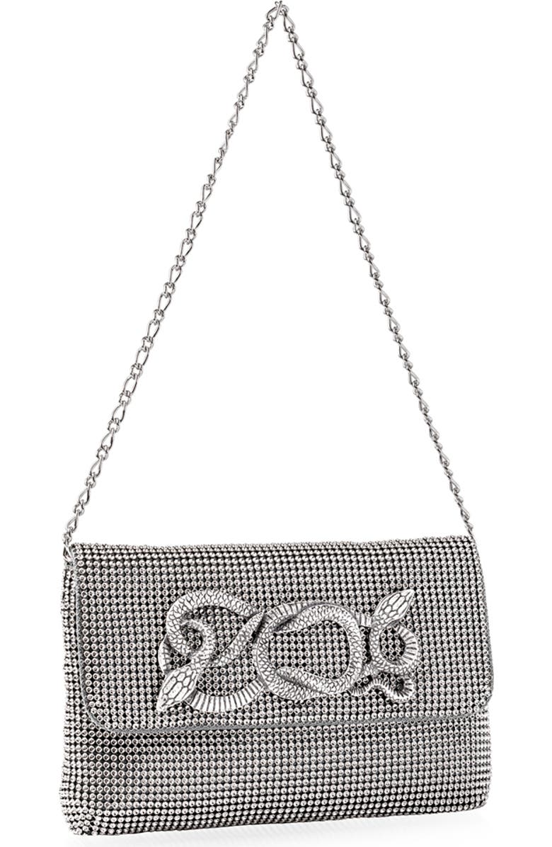 Whiting & Davis Cleo Serpents Clutch, Alternate, color,