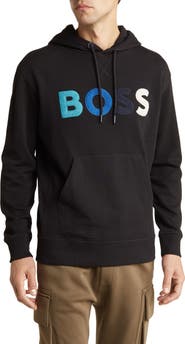 BOSS We Color Fleece Pullover Hoodie
