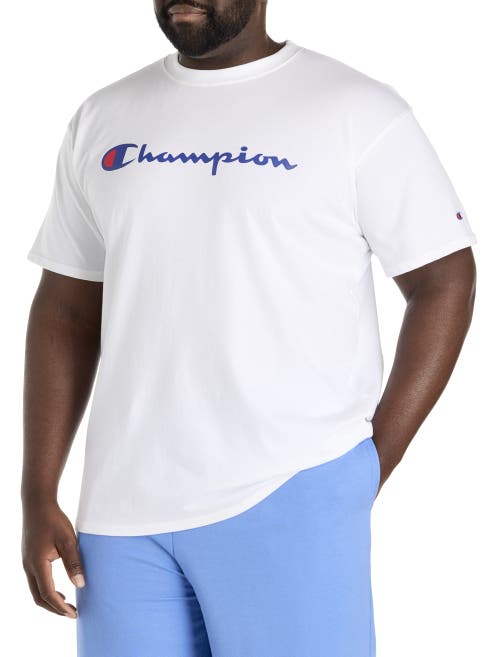 Champion 【品牌直营】草写logo短袖t恤 In Multi