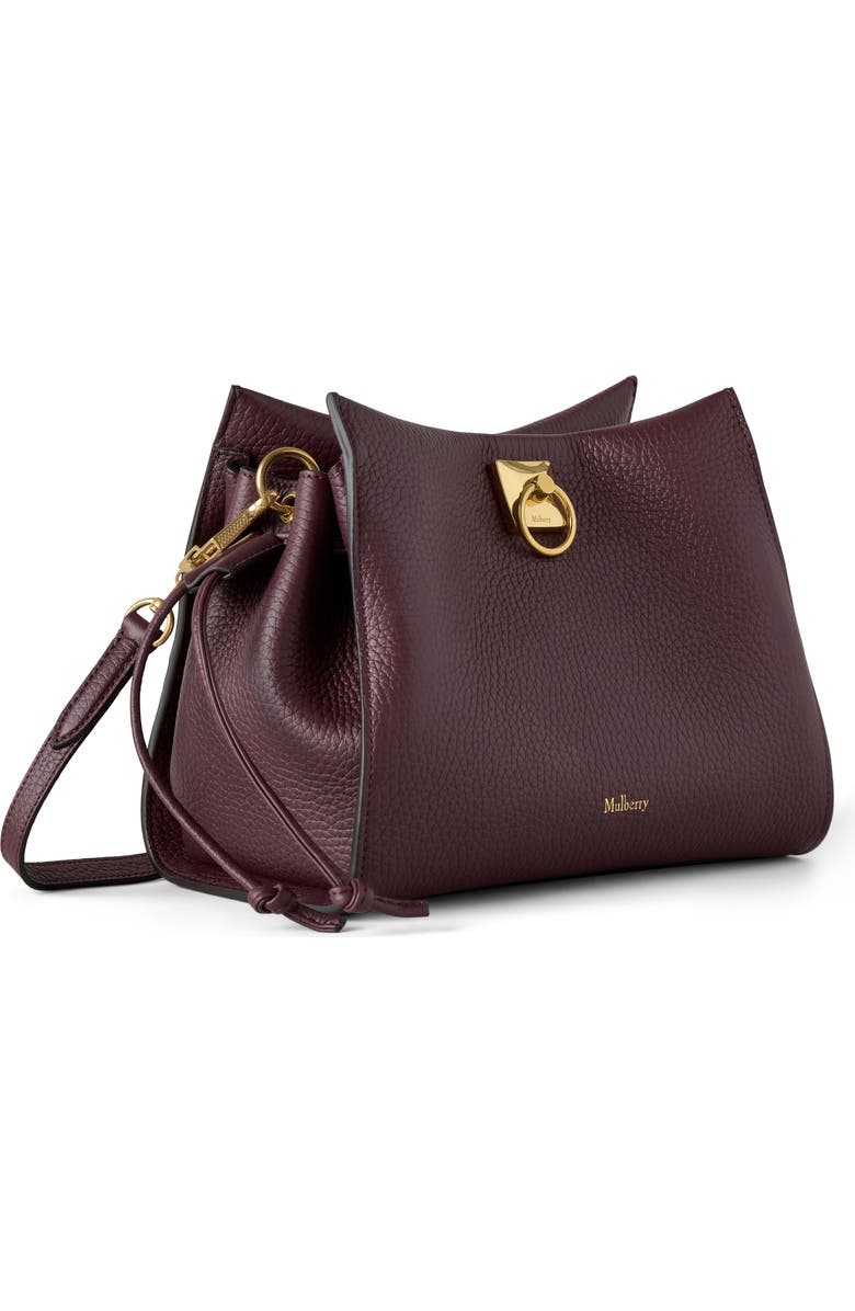 Mulberry Small Iris Leather Top Handle Bag, Alternate, color,