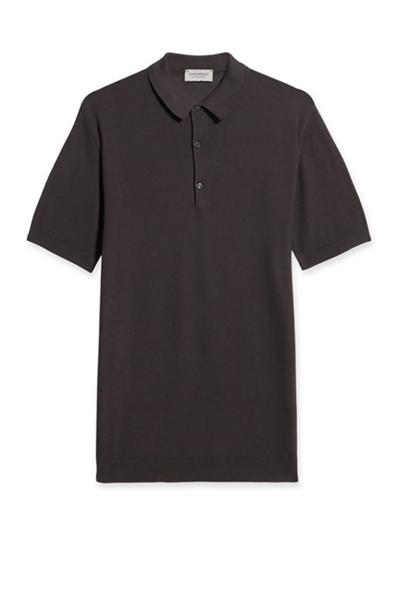 Polo Shirt, Main, color, Brown