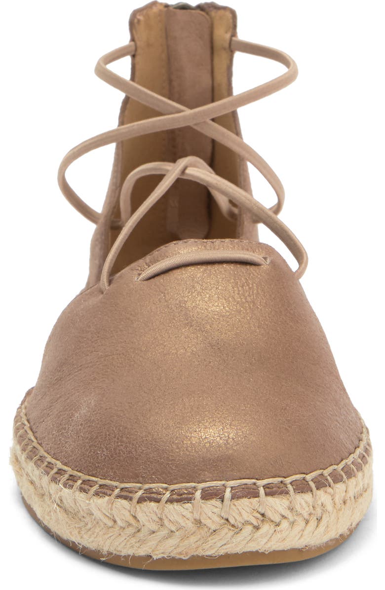 Eileen Fisher Lace Espadrille, Alternate, color, Platinum
